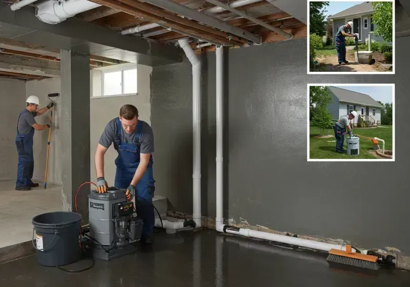 Basement Waterproofing and Flood Prevention process in Little Cottonwood Creek Valley, UT